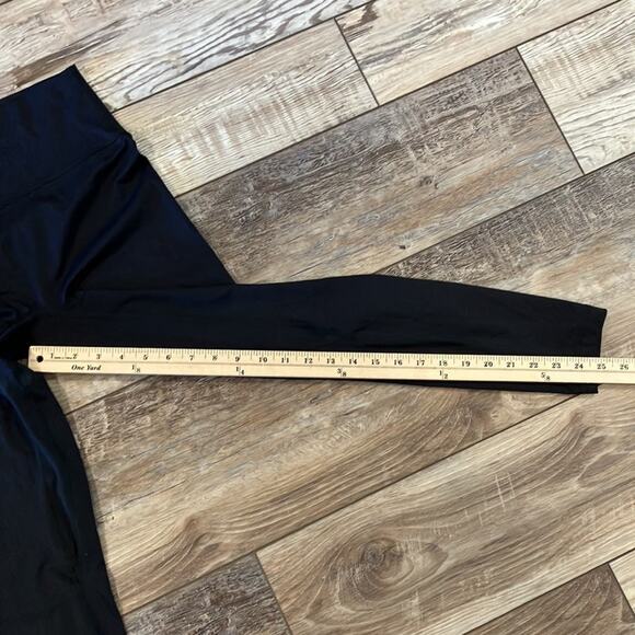 THIRDLOVE Black Flex Seamless Compression Ankle Length Leggings L - Picture 6 of 8